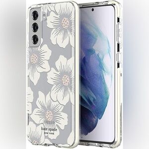 KATE Spade New York protective phone case for Samsung Galaxy S21 + 5G hollyhock